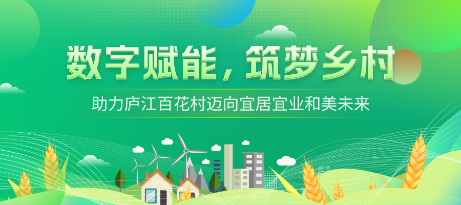 数字赋能，筑梦乡村！助力庐江百花村迈向宜居宜业和美未来